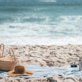 summer picnic beach photo