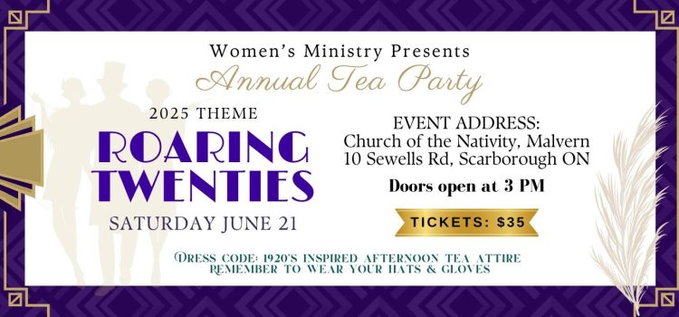 Women’s Ministry Tea Party 2025 Women’s Ministry Tea Party 2025