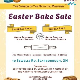 FB Nativity Bake Sale 2026 Flyer